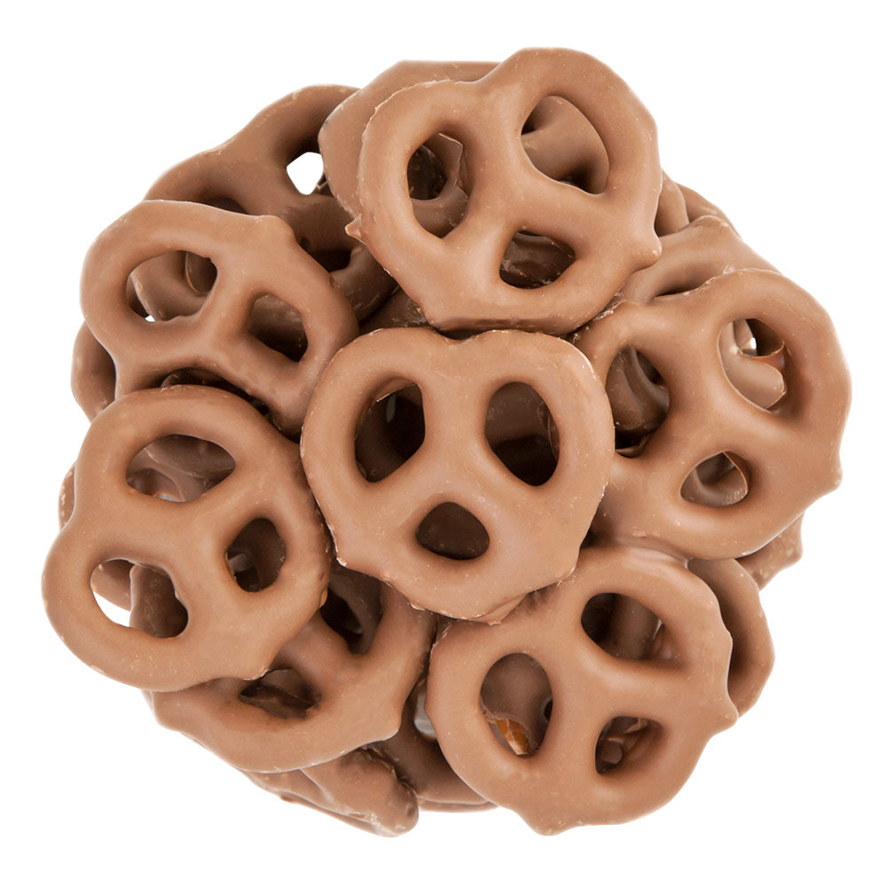 Wholesale BoxNCase Mini Milk Chocolate Select Pretzels- Bulk