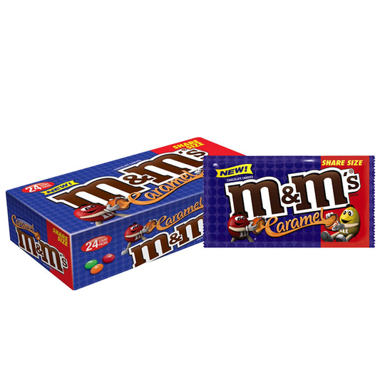 Wholesale M&M'S Caramel 2.83 Oz King Size Bag- Bulk
