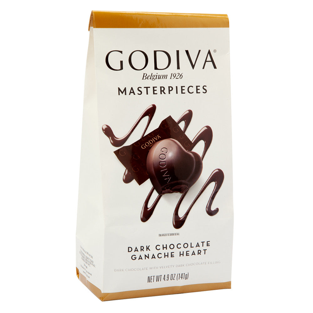 Godiva Masterpieces Dark Chocolate Ganache 4.9 Oz Bag