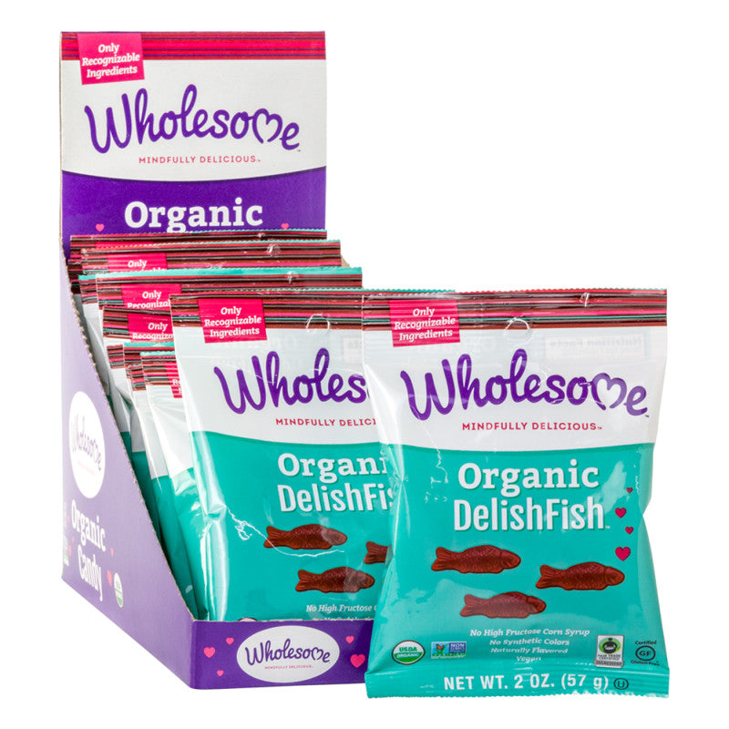 Wholesale Wholesome Organic Delish Fish 2.75 Oz Bag Bulk