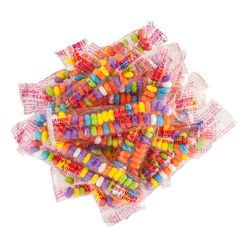 Wholesale Wrapped Candy Necklaces Bulk