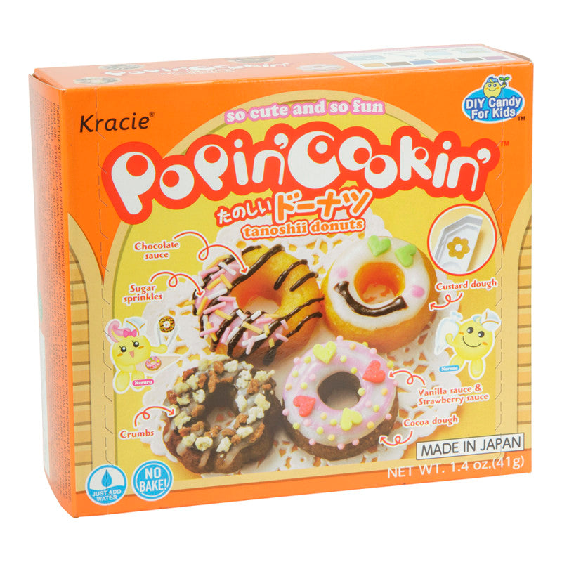 Wholesale Popin' Cookin' Japanese Tanoshii Donuts Kit 1.4 Oz Box- Bulk