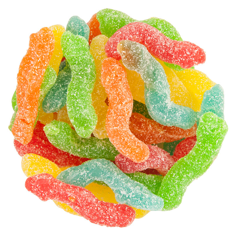 Wholesale Toxic Waste Sour And Chewy Gummy Worms Bulk