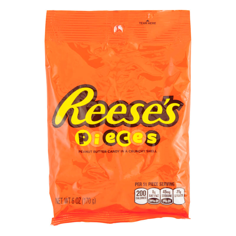 Wholesale Reese's Pieces 5.3 Oz Peg Bag Bulk