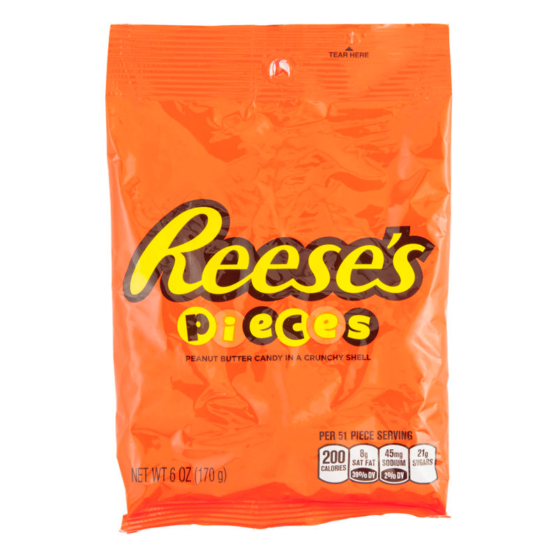 Wholesale Reese's Pieces 5.3 Oz Peg Bag- Bulk