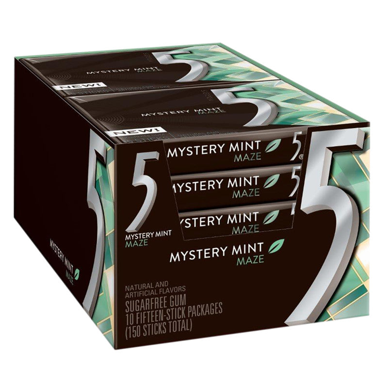 Wholesale 5 Maze Mystery Mint Gum- Bulk