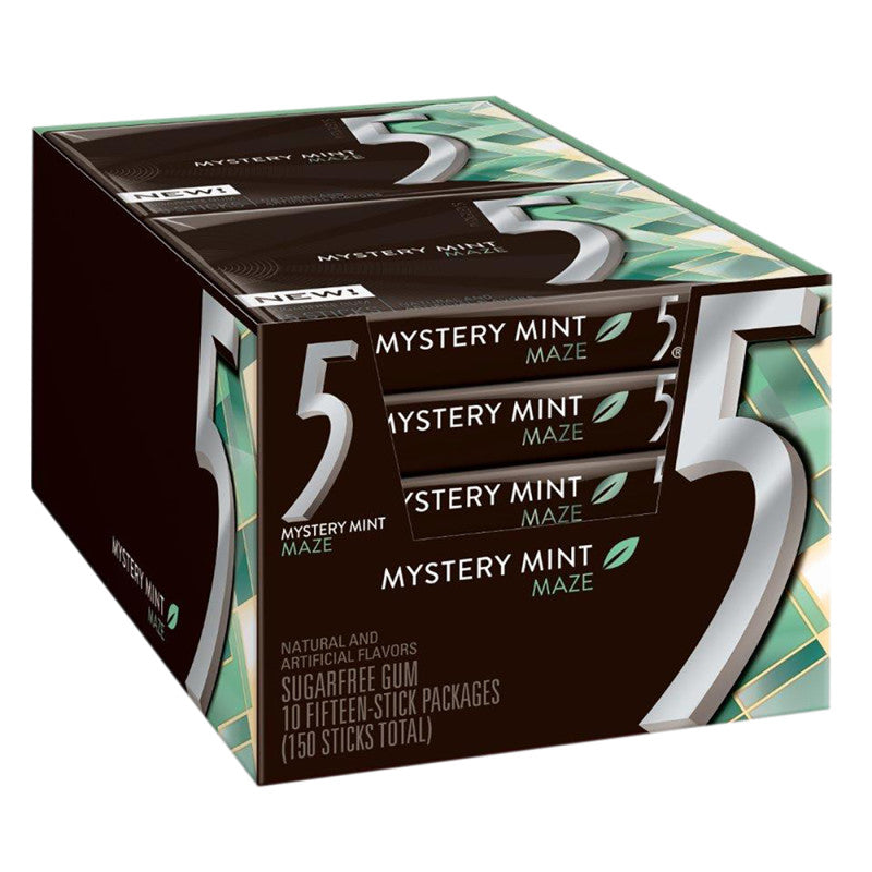 Wholesale 5 Maze Mystery Mint Gum Bulk