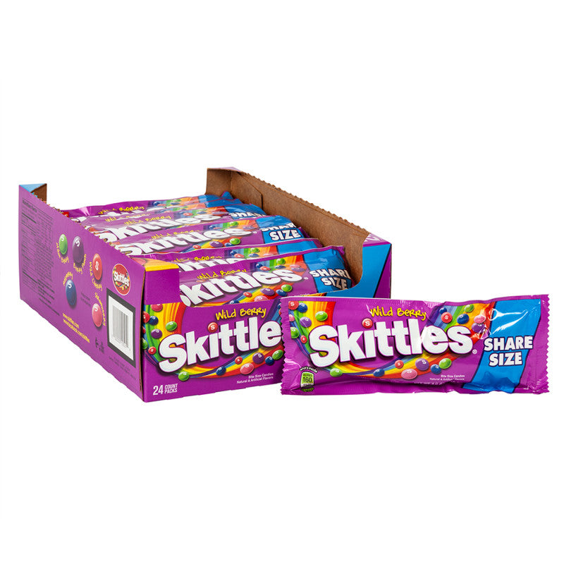 Wholesale Skittles Wildberry Share Size 4 Oz Bag- Bulk