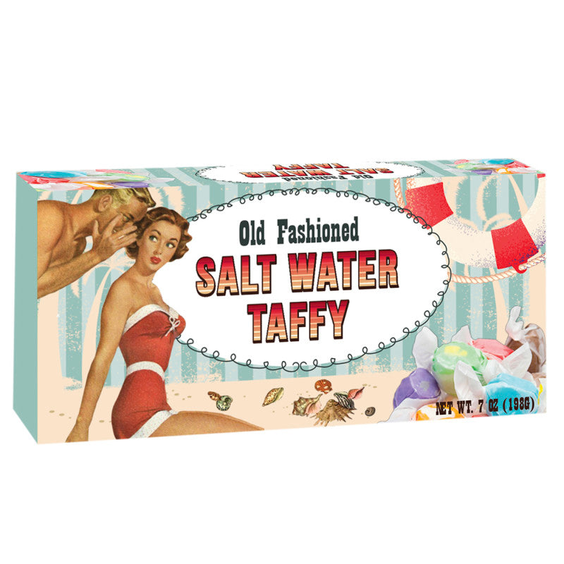 Wholesale Amusemints Old Fashioned Salt Water Taffy Box 7 Oz- Bulk