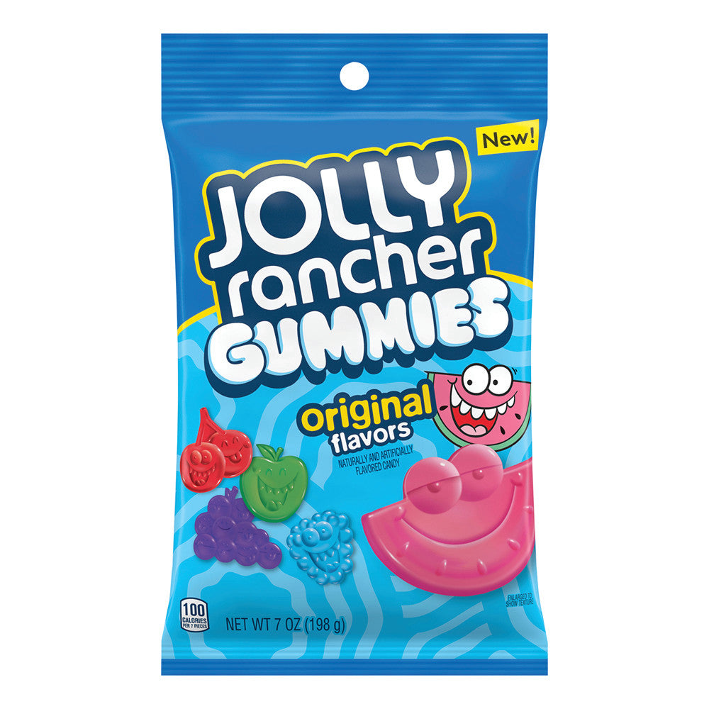 Wholesale Jolly Rancher Gummies 5 Oz Peg Bag- Bulk