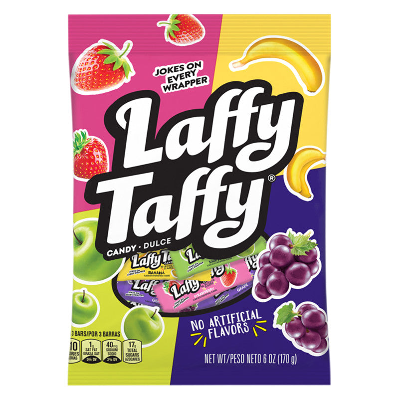 Wholesale Laffy Taffy 6 Oz Peg Bag Bulk
