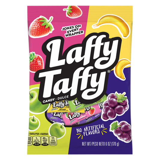 Wholesale Laffy Taffy 6 Oz Peg Bag- Bulk