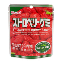Wholesale Kasugai Strawberry Gummy Candy 1.76 Oz Pouch- Bulk