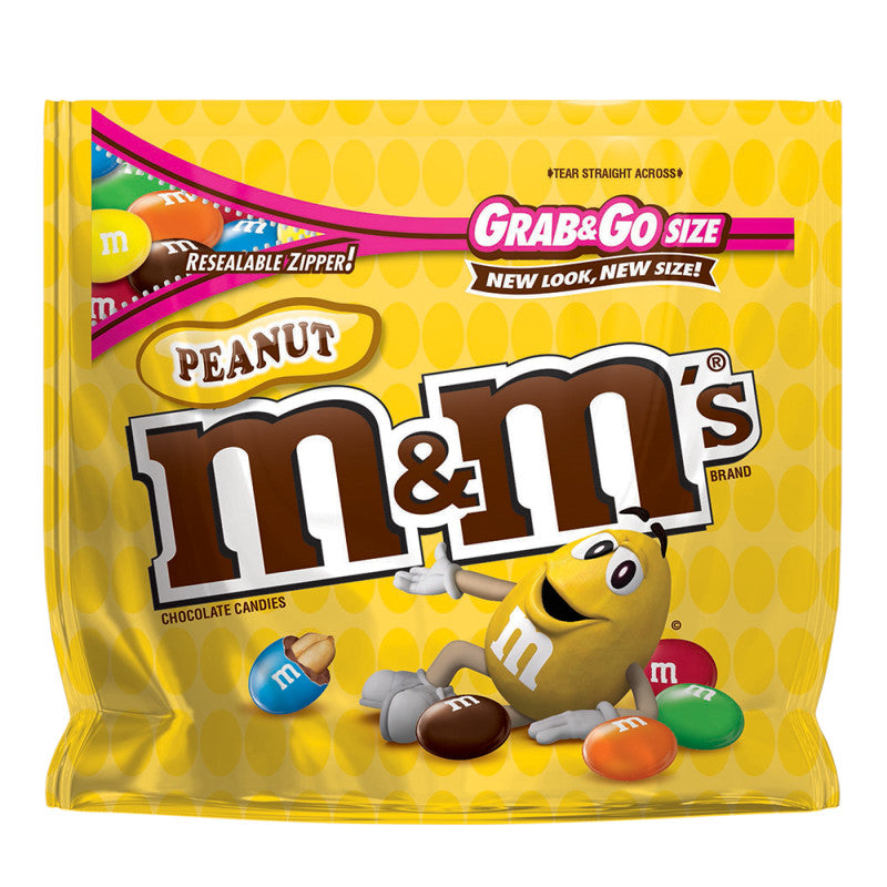 Wholesale M&M's Peanut 5.5 Oz Pouch-12ct case Bulk