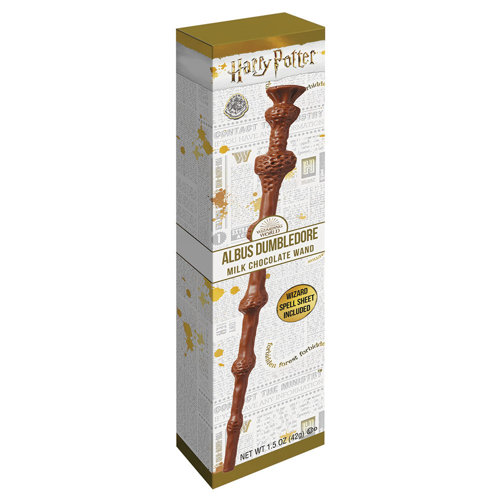 Wholesale Jelly Belly Dumbledore 1.5 Oz Chocolate Wand- Bulk