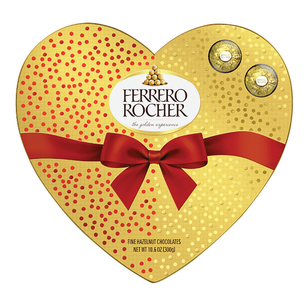 Ferrero Rocher Heart 24 Pc 10.6 Oz Gift Box