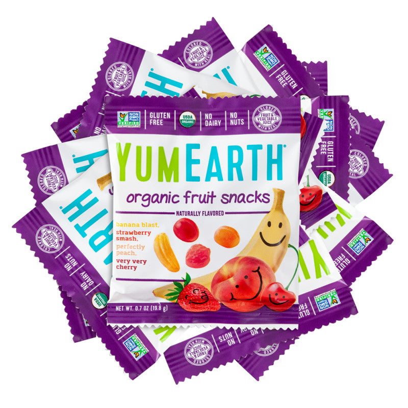 Wholesale Yumearth Organic Fruit Snacks 0.7 Oz Bulk