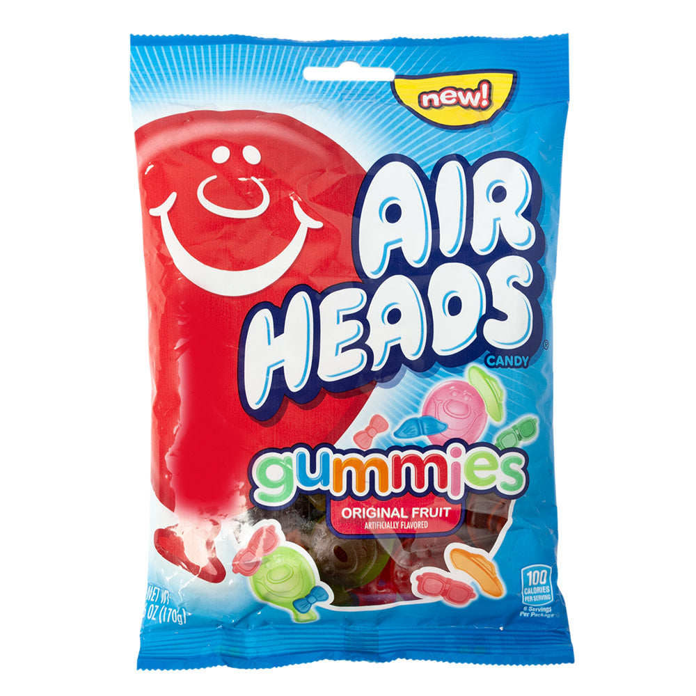 Airheads Gummies 6 Oz Peg Bag