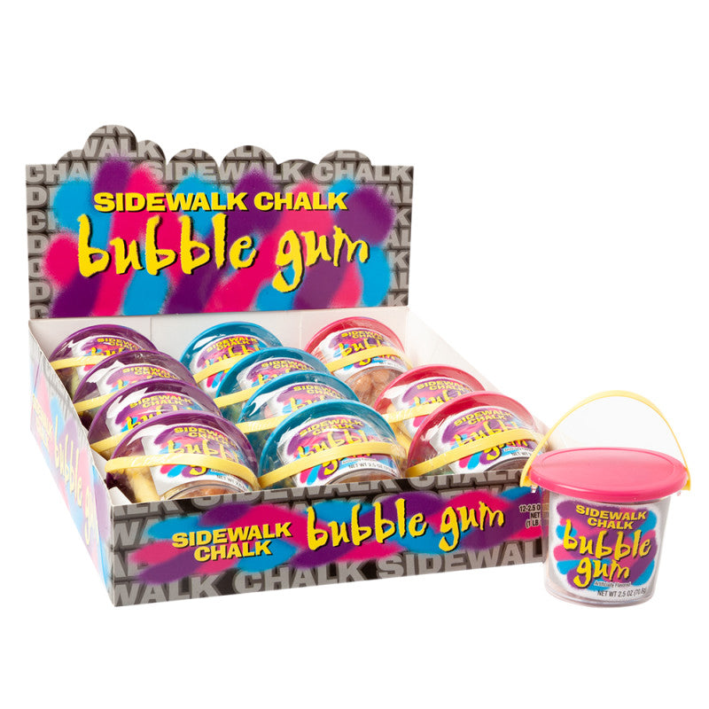 Wholesale Sidewalk Chalk 2.5 Oz Bubble Gum Bulk