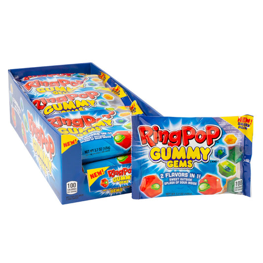 Wholesale Ring Pop Gummy Gems 3.7 Oz- Bulk