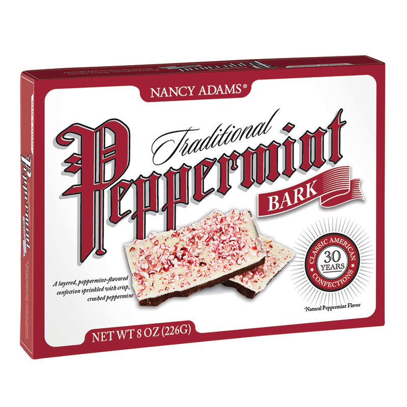 Wholesale Nancy Adams Peppermint Bark 8 Oz Box Bulk