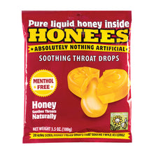 Wholesale Honees Honey Soothing Throat Drop 20 Pc Peg Bag- Bulk