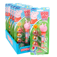 Wholesale Pop Ups Peppa Pig Lollipops 1.26 Oz Blister Pack- Bulk