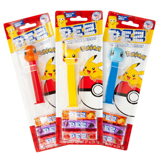 Wholesale Pez Pokemon Assortment Blister Pack 0.71 Oz- Bulk