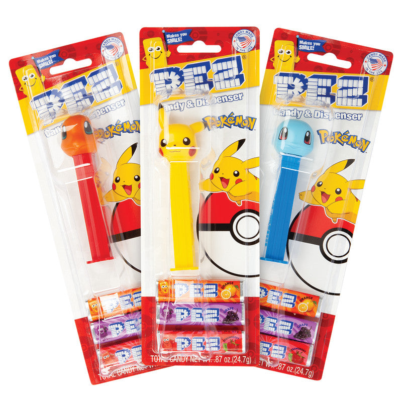 Wholesale Pez Pokemon Blister Pack 0.87 Oz *Sf Dc Only* Bulk
