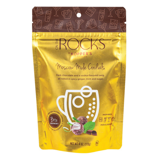 Wholesale On The Rocks Moscow Mule Cordials 4 Oz Pouch- Bulk