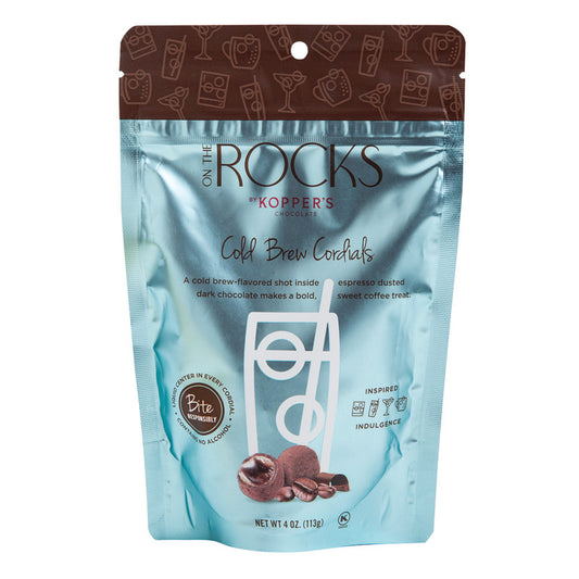 Wholesale On The Rocks Cold Brew Cordials 4 Oz Pouch- Bulk