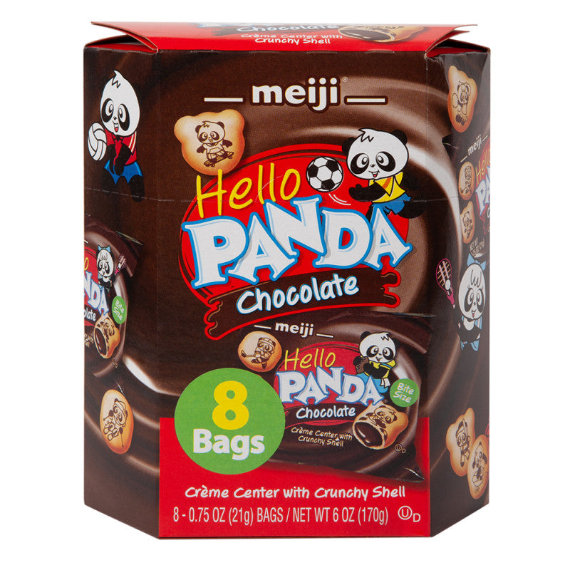 Wholesale Hello Panda Chocolate 8 / 0.75 Oz Bags 6 Oz Box- Bulk