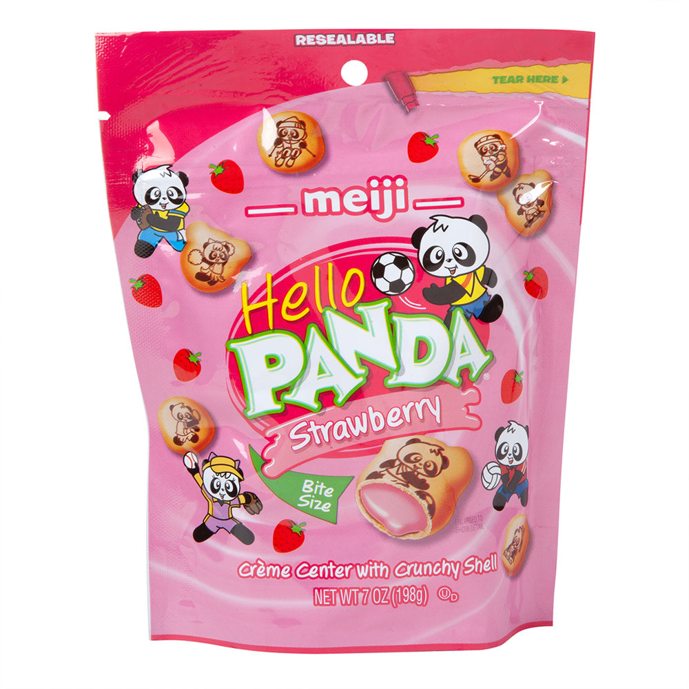 Wholesale Hello Panda Strawberry 7 Oz Pouch- Bulk