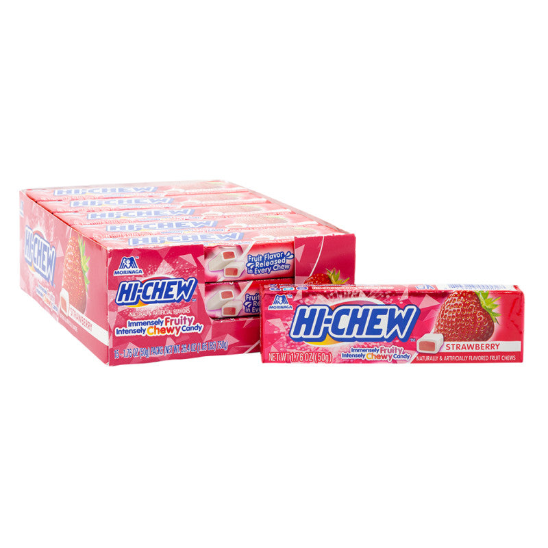 Wholesale Hi Chew Strawberry 1.76 Oz- Bulk