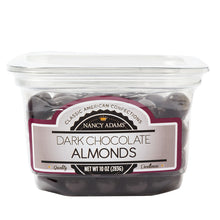 Wholesale Nancy Adams Dark Chocolate Almonds 10 Oz Tub- Bulk