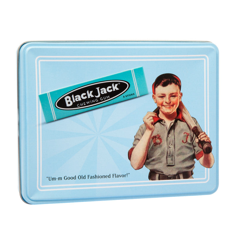 Wholesale Black Jack Gum 4.4 Oz Tin Bulk