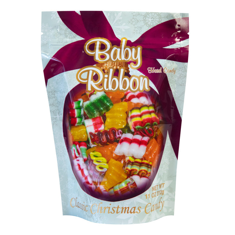 Wholesale Baby Ribbon Candy 11 Oz Stand Up Pouch Bulk