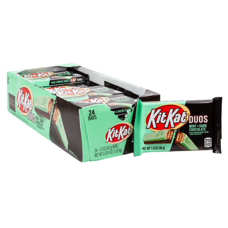 Wholesale Kit Kat Duos Dark Chocolate Mint 1.5 Oz- Bulk