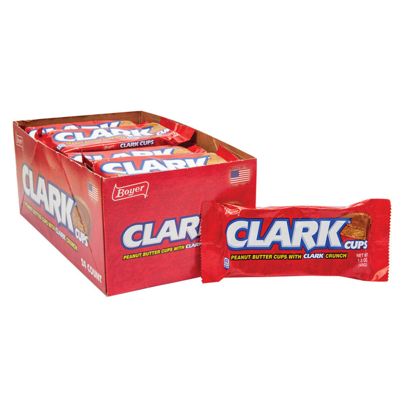 Wholesale Clark Cups Peanut Butter Cups With Clark Crunch 1.5 Oz Bulk