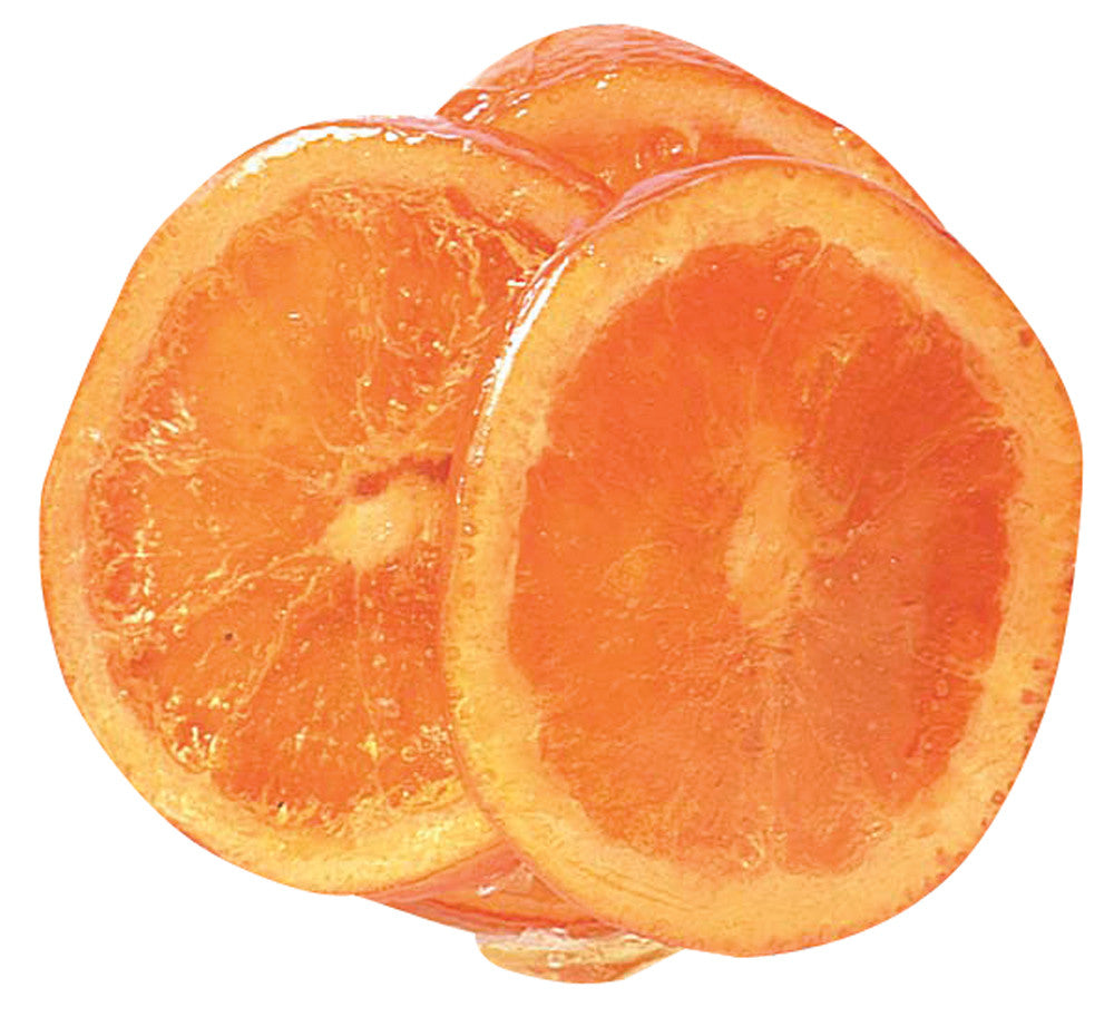 Wholesale Glace Orange Slice 11 Lbs/Cs- Bulk