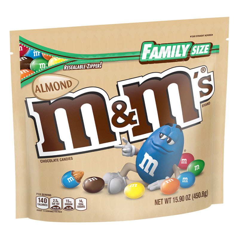 Wholesale M&M's Almond 15.9 Oz Pouch- Bulk
