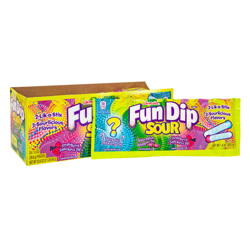 Wholesale Fun Dip Sour 1.4 Oz Bulk