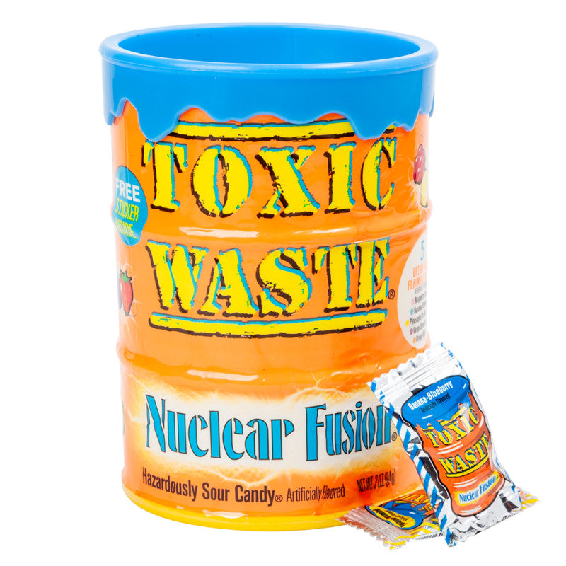 Toxic Waste Sour Worms Theater Box - 3oz