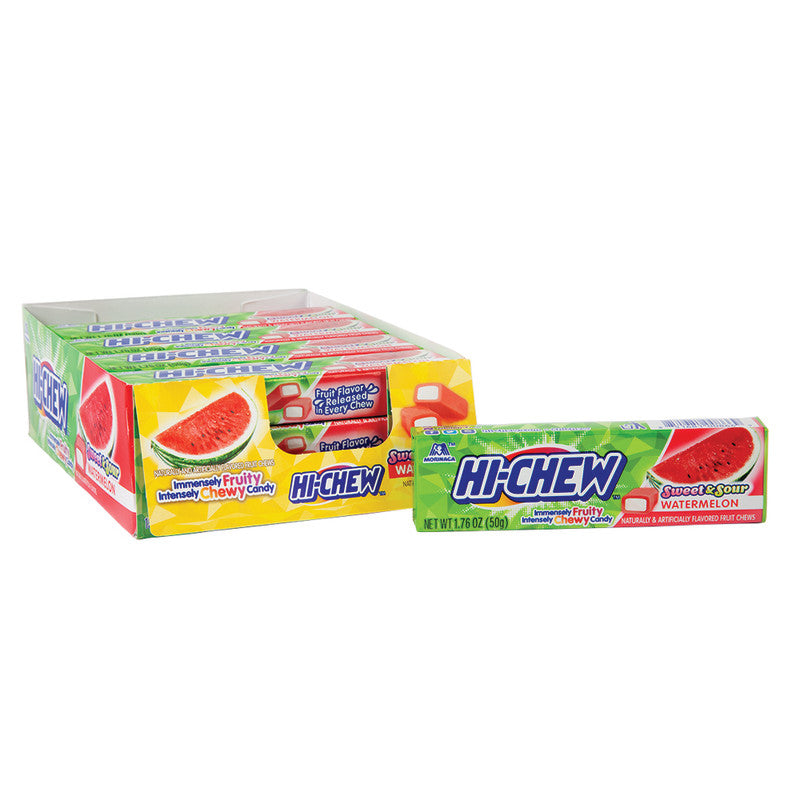 Wholesale Hi-Chew Watermelon 1.76 Oz- Bulk
