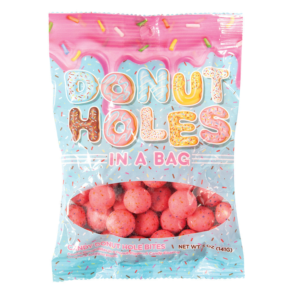 Wholesale Amusemints Donut Hole Bites 5 Oz Peg Bag- Bulk