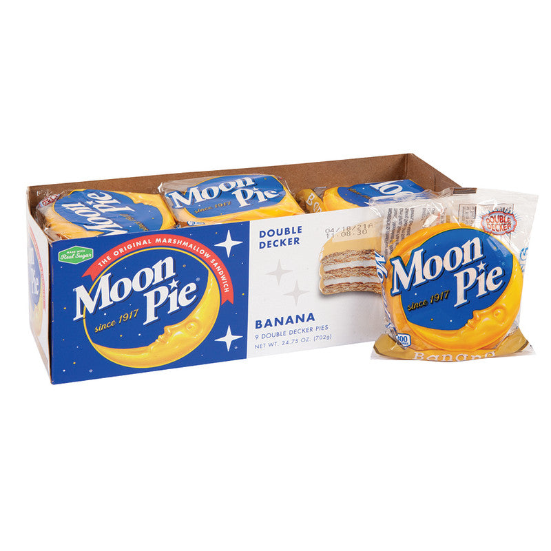 Wholesale Moon Pie Double Decker Banana 2.75 Oz- Bulk