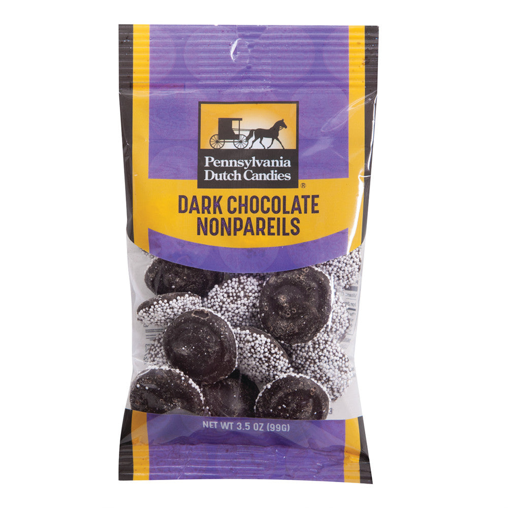 Wholesale Pdc Clear Window Bag Nonpareils Peg Bag 3.5 Oz-12ct Case Bulk