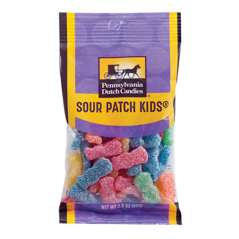 Wholesale Pdc Clear Window Bag Sour Patch Kids Peg Bag 3.5 Oz- Bulk