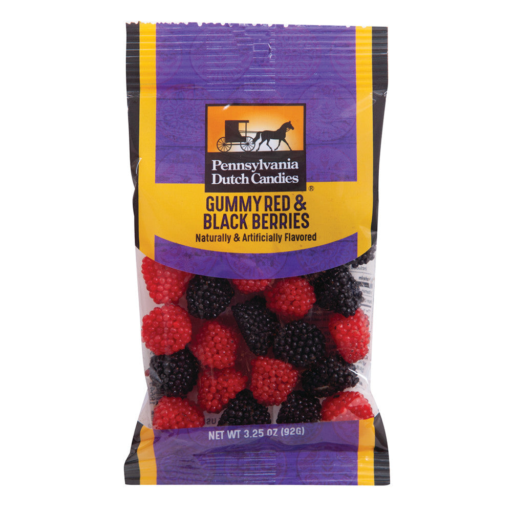 Pdc Clear Window Bag Raspberries Peg Bag 3.25 Oz