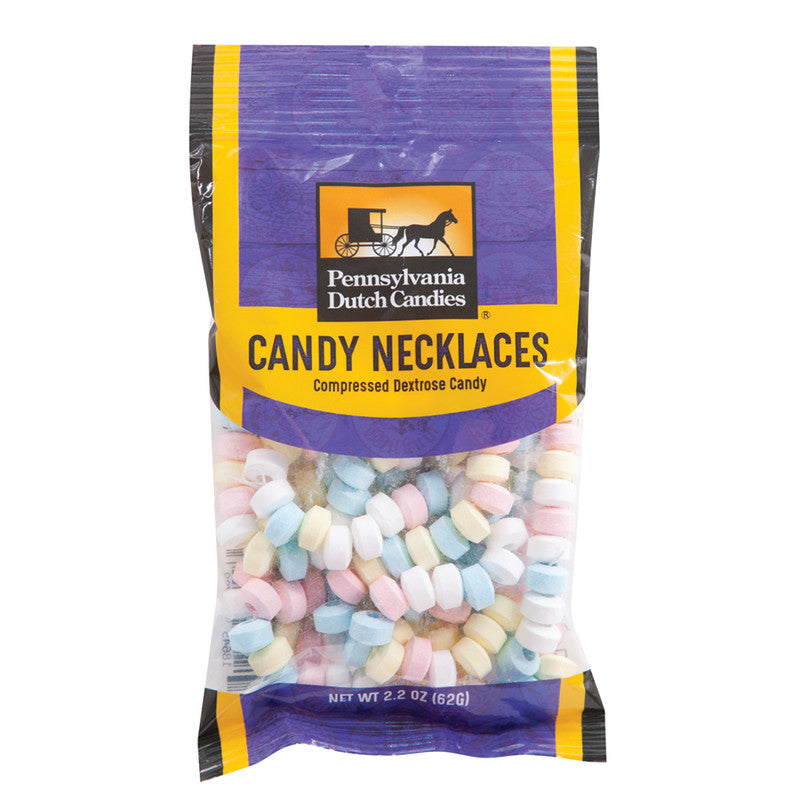 Wholesale Pdc Clear Window Bag Candy Necklace Peg Bag 2 Oz Bulk